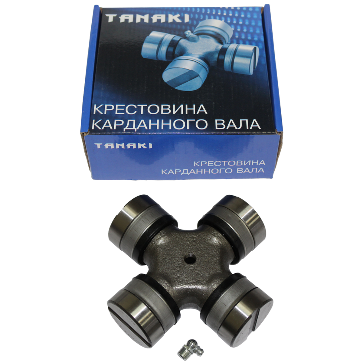 Крестовина карданного вала Волга  Газель  УАЗ в сборе (КЕNО) со стоп. кольц +п/масл
